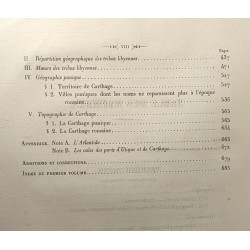 Géographie comparée de la province romaine d'Afrique - TOME...