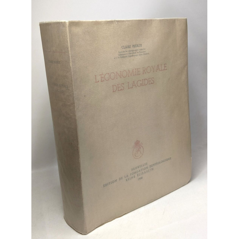 L'économie foyale des Lagides