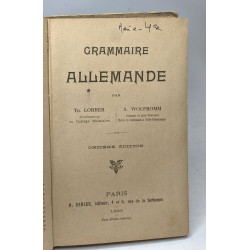 Grammaire allemande - 11e éd