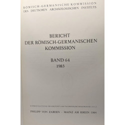 Bericht der römisch-germanischen kommission Band 63 (1982) + Band...