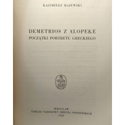 Demetrios z alopeke poczatki portretu greckiego