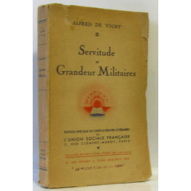 Servitude et grandeur militaire