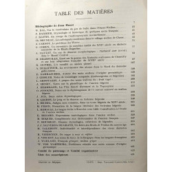 Mélanges de linguistique romane offerts à M. Jean Haust à...