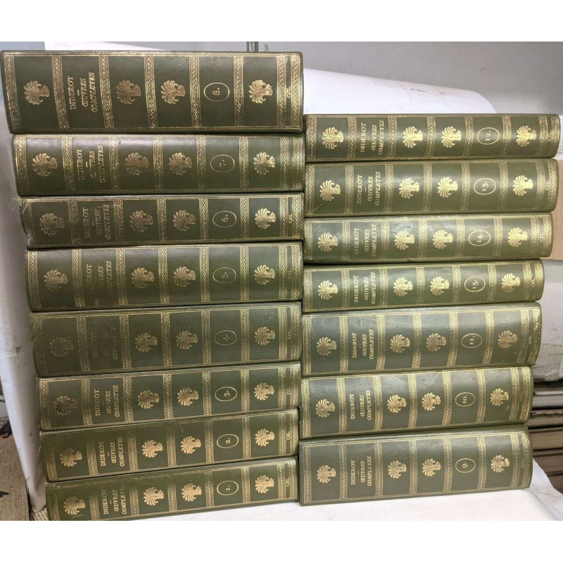 Denis Diderot - Oeuvres complètes - édition chronologique -...
