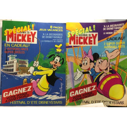 Le Journal de Mickey du n°1504 au n°1520 années 1981 17 numéros...