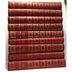 9 volumes des chefs d'oeuvres de François Mauriac:...