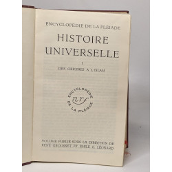 Histoire universelle en 3 tomes: I: Des origines à l'islam / II:...