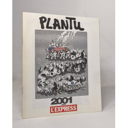 Lot de 3 "Plantu dans l'express": années 1999 - 2000 - 2001