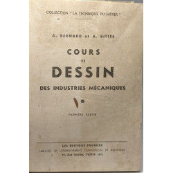 Cours de dessin des industries mécaniques - première partie :...