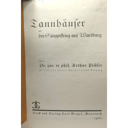 Tannhäuser und der sängerkrieg auf wartburg