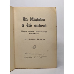 La collection jaune - Un ministre a été enlevé