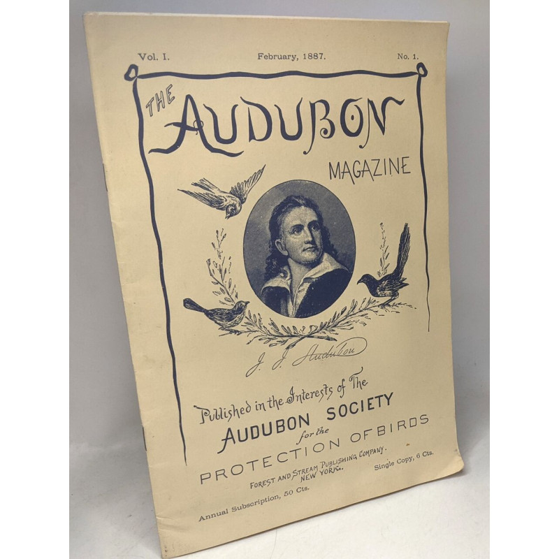 Audubon society for the protection of birds vol. I. n°1 - fac simile
