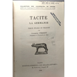 La germanie (1949) + Vie d'Agricola (1948) --- 2 livres