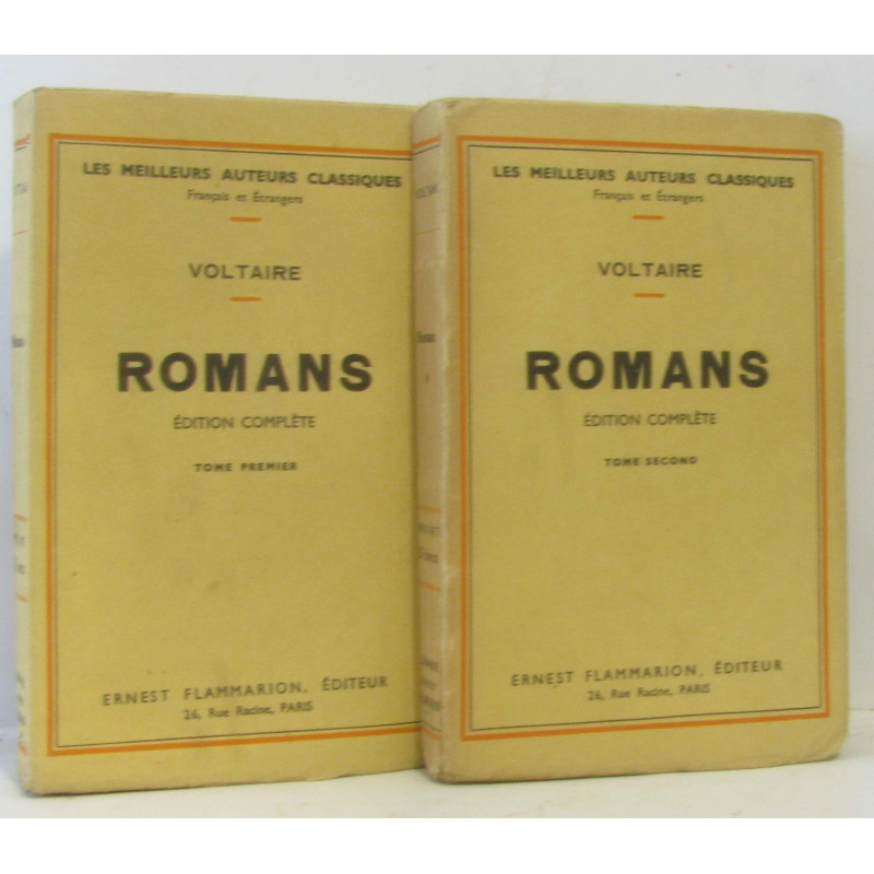 Romans les meilleurs auteurs classiques édition complète (tome...