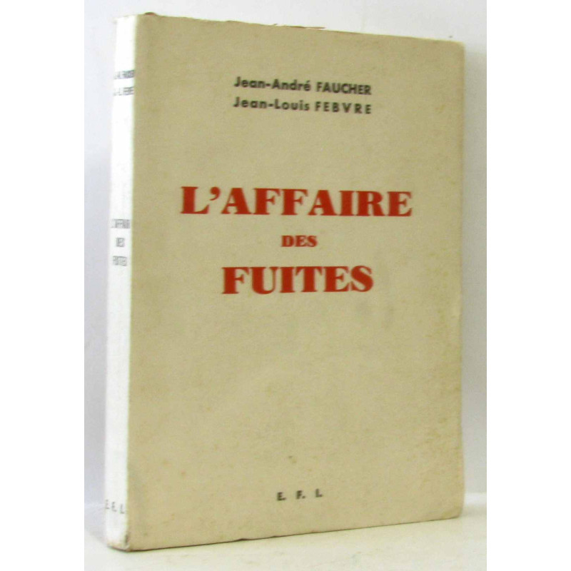 L'affaire des fuites