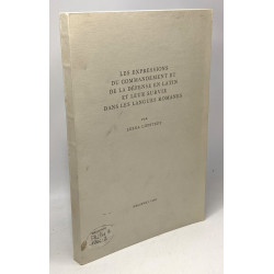 Les expressions du commandement et de la défense en latin et leur...