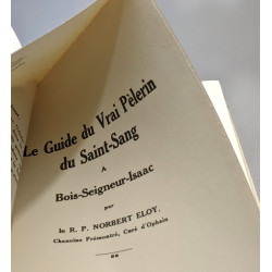 Le guide du Vrai Pèlerin du Saint-Sang