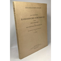 Kai donners kamassisches wörterbuch nebst sprachproben und...