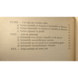 Grammaire pratique pour l'étude de la langue allemande