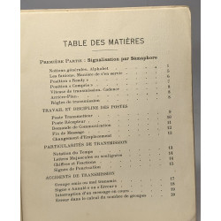 La signalisation par fanions morse et sémaphore / Les manuels...