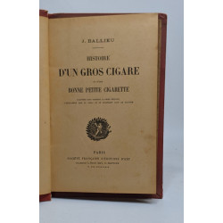 Histoire d'une cigarette et d'un gros cigare