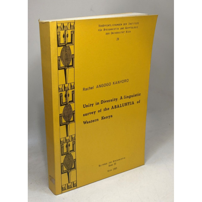 Unity in diversity : a linguistic survey of teh Abaluhyia of...