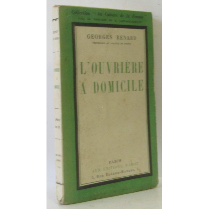 L'ouvrière à domicile