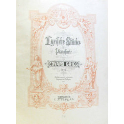 Lyrische Stürke für pianoforte