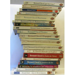 Lot de 19 livres: le signeur du fleuve la guinguette Tiennot...