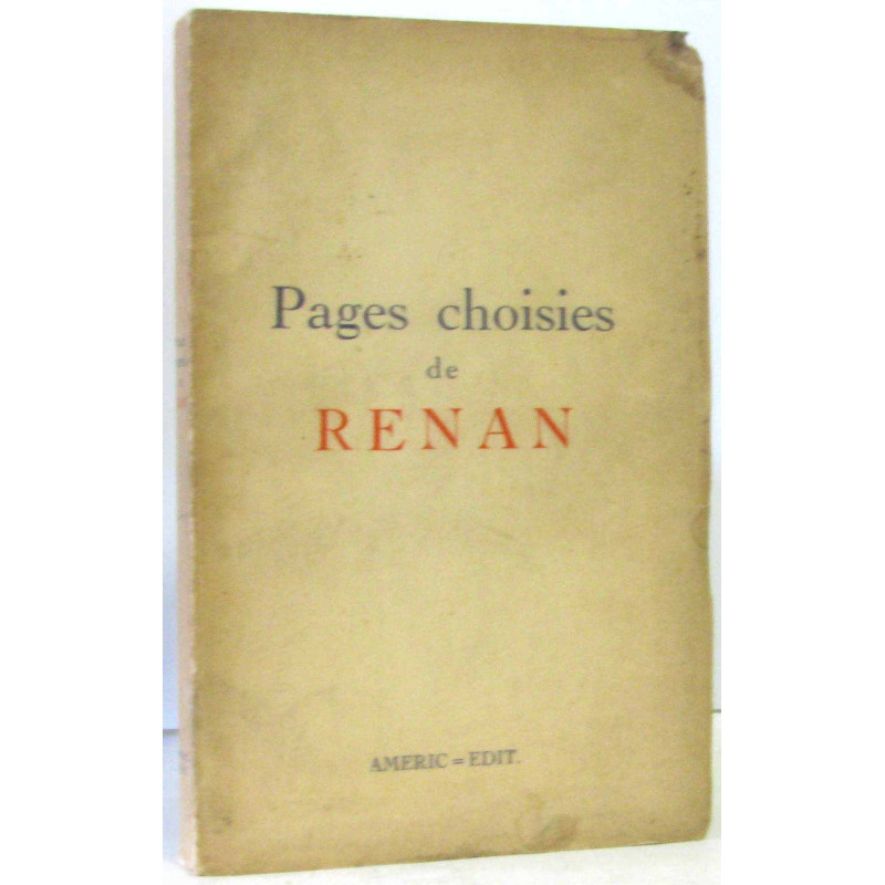 Pages choisies de Renan (non coupé)