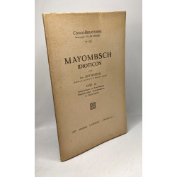 Mayombsch idioticon - Deel III verbeteringen en aanvullingen...