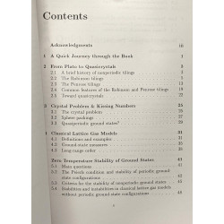 Quasicrystals microscopic models of nonperiodic structures -...