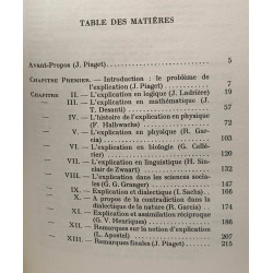 L'explication dans les sciences - nouvelle bibliothèque scientifique