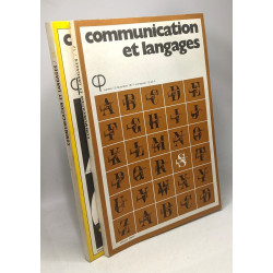 Communcation et langages - N°12 Décembre 1971 + N°13 Mars 1972 - 2...