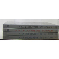 Lot de 4 "hachette encyclopédique pour les jeunes" - À la...