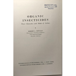 Organic insecticides - their chemistry and mode of action
