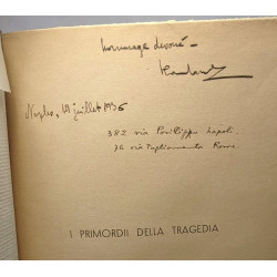 I primordii della tragedia