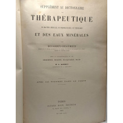 Supplément au dictionnaire de thérapeutique de matière médicale de...