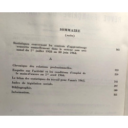Revue française du travail - n°3 - 20e année - juillet-septembre -...