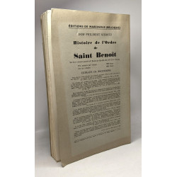 Revue bénidictine - TOME LXI N° 1-4 1951