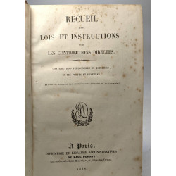 3 livres compilés en un volume (voir description): Recueil des...
