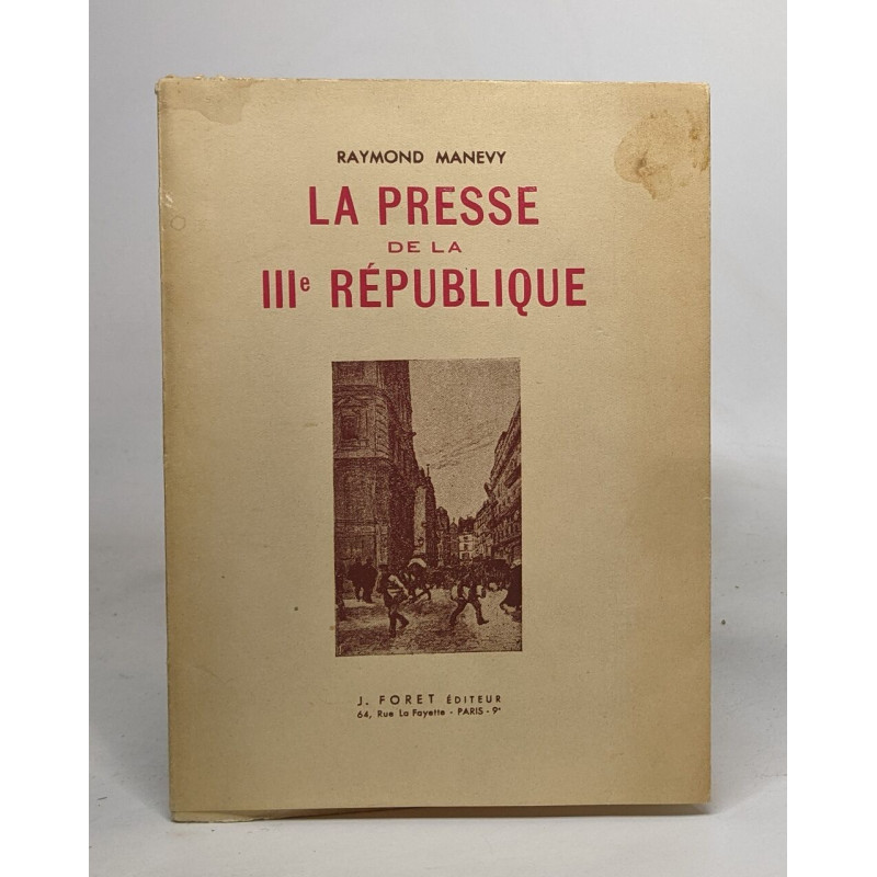 La presse de la IIIe république