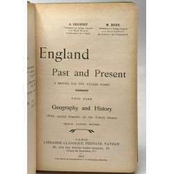 England past and present a reader for the higher forms - firs part...