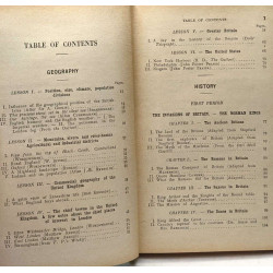England past and present a reader for the higher forms - firs part...