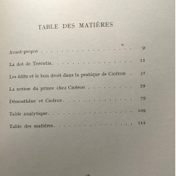 Études sur Cicéron