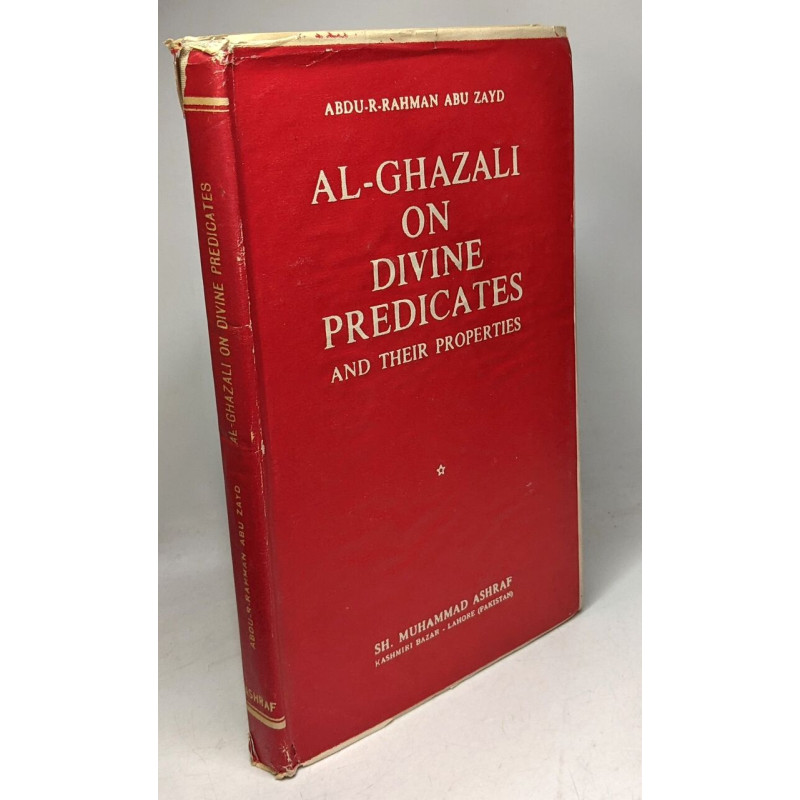 Al-Ghazali on divine predicates and their properties