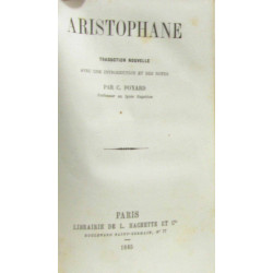 Aristophane traduction nouvelle avec une introduction et notes par...