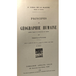 Principes de goégraphie humaine