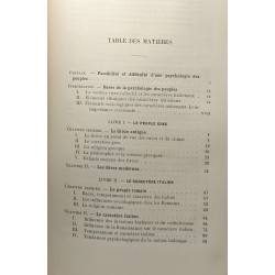 Esquisse psychologique des peuples européens / Bibli. de...
