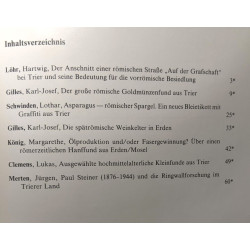 Funde und Ausgrabungen im Bezirk Trier aus der Arbeit des...